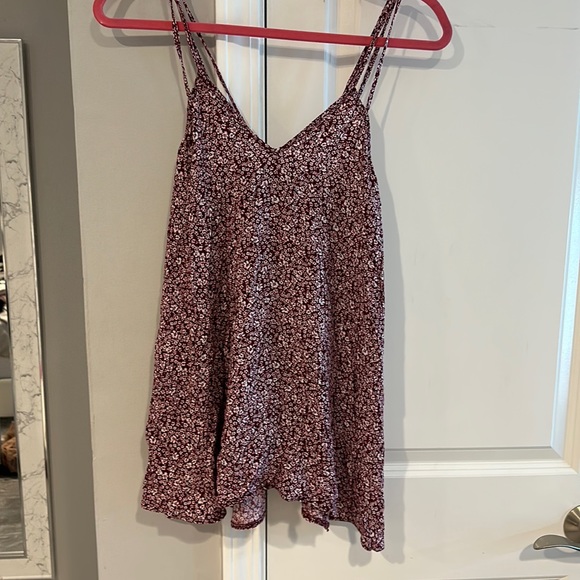 Womens flowy floral beach coverup - Picture 1 of 5